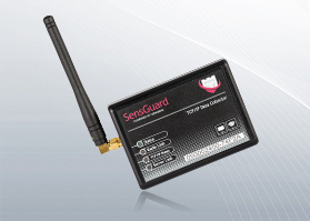 Remote temperature sensor gateway SensMax data collector